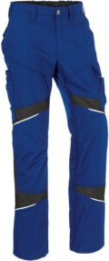 Kübler ACTIVIQ cotton+ Arbeitshose aus Poly-Cotton in Blau/Schwarz Größe 90 - Bild 1