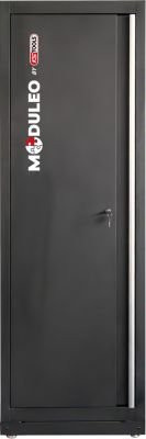 KS Tools Werkstattschrank Hochschrank aus Stahl, freistehend und abschließbar, Anthrazit/Schwarz, Höhe: 125,0 cm - Bild 1