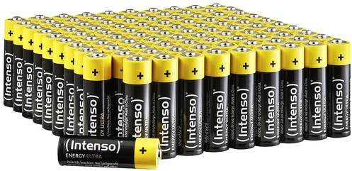 Intenso Mignon AA Alkaline Batterien 1.5V 2600 mAh 100er Pack Gelb - Bild 1