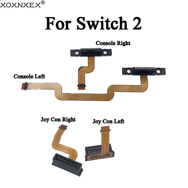 Nintendo Switch 2 Joycon Ersatzteil Set: Magnetische Schiebeblock-Anschlussbuchse für linke und rechte Controller in Multicolour - Bild 1