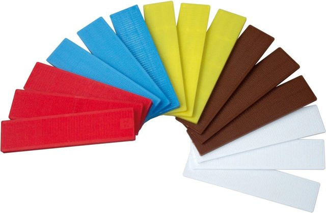 Roro Unterlegplatten-Set aus Nylon in Bunt, 15-teilig - Bild 1