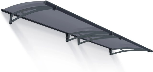 Canopia Aquila Vordach Solar Grau Klar B: 302 cm, T: 91,5 cm, H: 17,5 cm - Bild 1