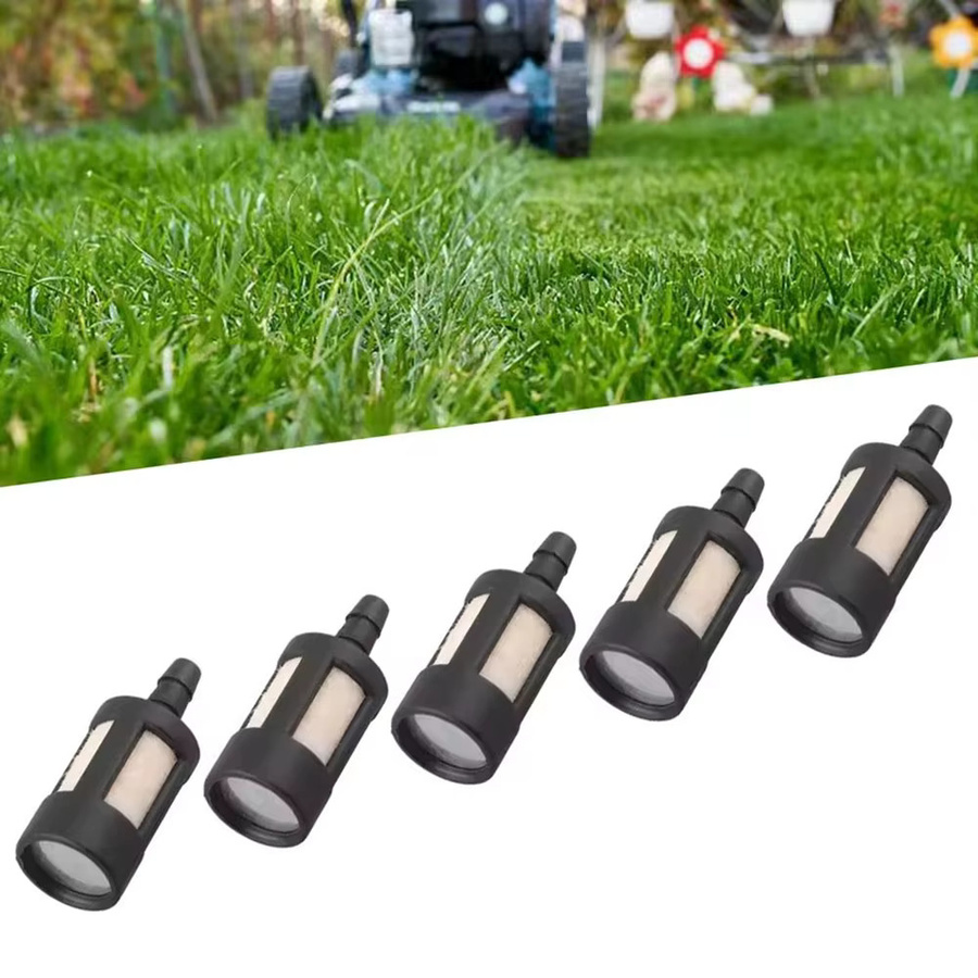Ninth World Kraftstofffilter in Schwarz für Gartengeräte wie Rasenmäher, Kettensägen, Gebläse und Trimmer - Bild 3