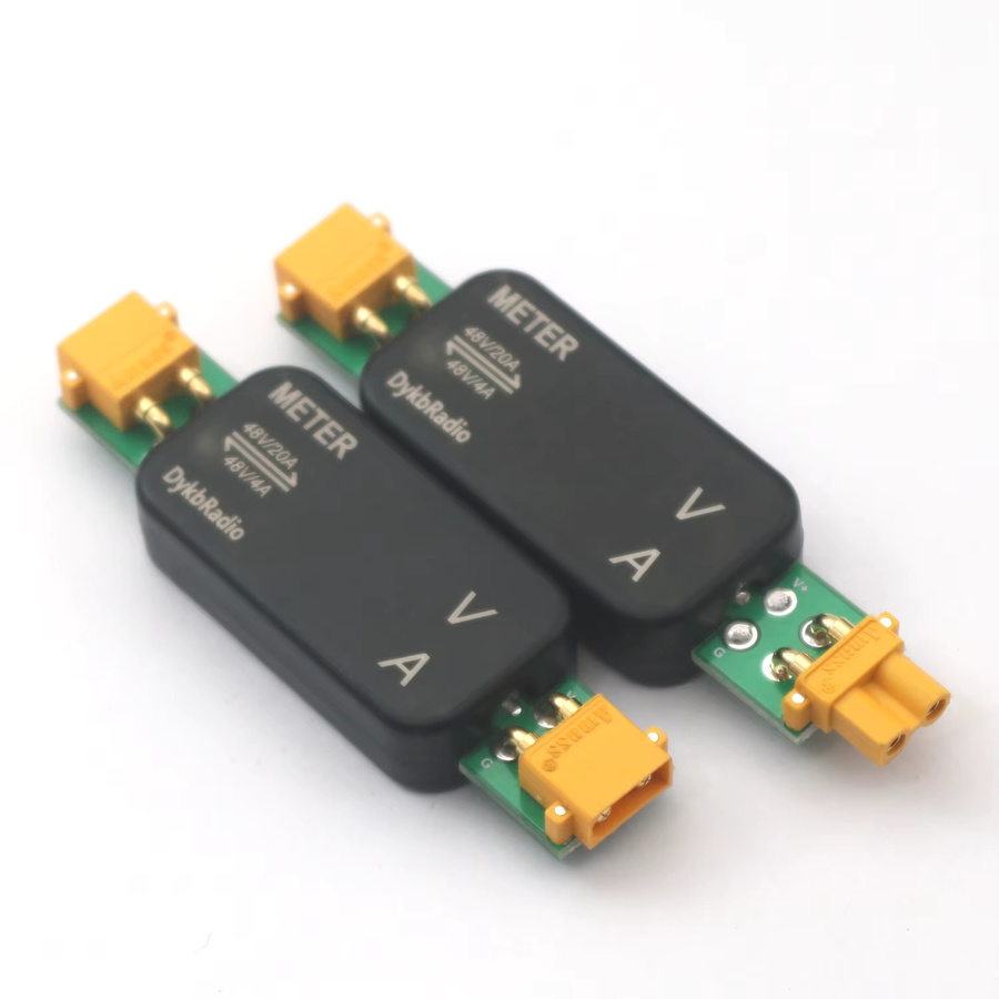 DYKBmetered Bidirektionales DC-Spannungs-Strom-Lithium-Batterie-Ladegerät und Lade-Entlade-Tester mit digitalem Voltmeter Amperemeter, Schwarz, 3,5-48V - Bild 2
