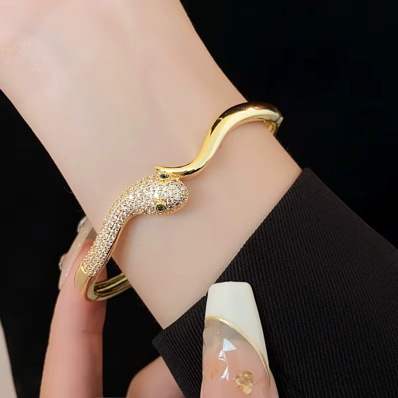 K-HOME Armband, Messing, Gold, Zirkonia, Unisex - Bild 3