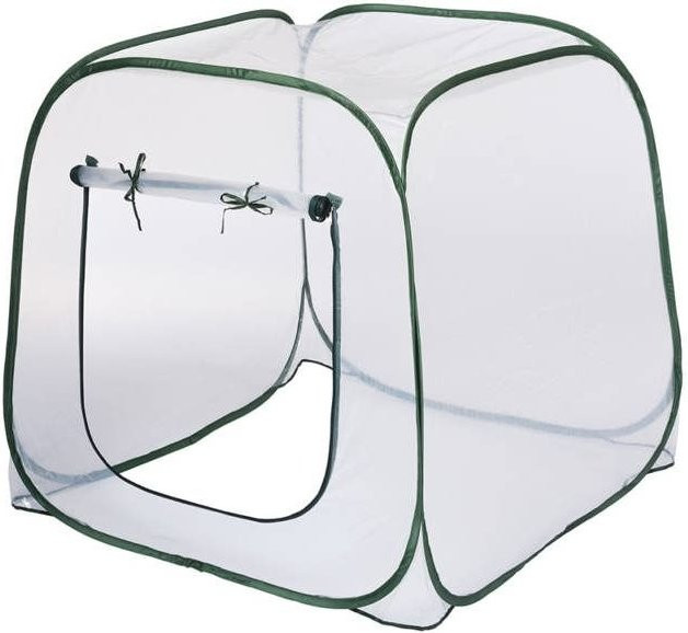 Pop-Up Gewächshaus NATUR in transparent mit UV-Schutz, B/T/H: 100 x 100 x 100 cm - Bild 1