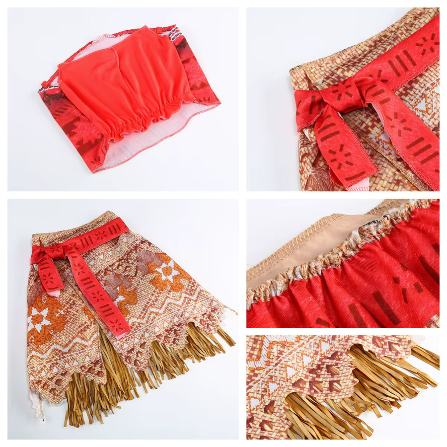 Disney Moana Vaiana Prinzessin Kostüm, 2-teiliges Set, Kleid - Bild 4
