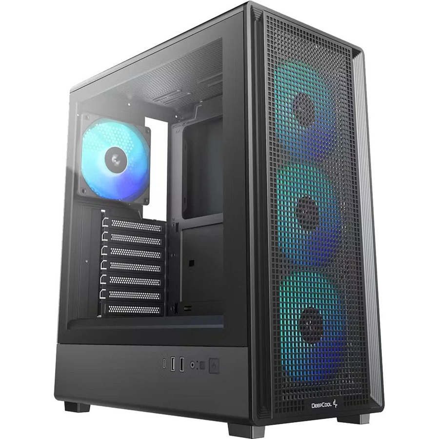 DeepCool CC550 4F Tower-Gehäuse in Schwarz - Bild 1