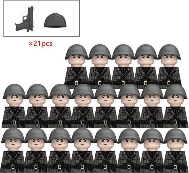 Fashnics MOC Italienischer Soldat, Actionfiguren, ab 14 Jahren - Bild 1