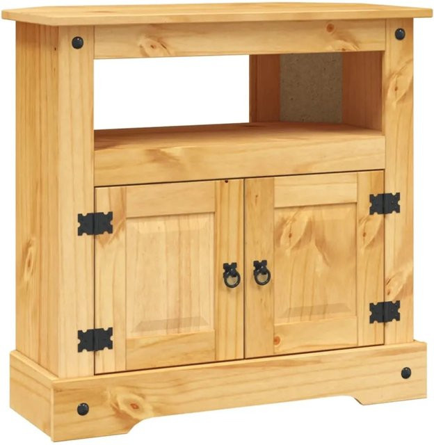 vidaXL Konsolentisch im Mexiko-Stil aus Kiefernholz in Braun, B/T/H: 80 x 43 x 78 cm - Bild 1