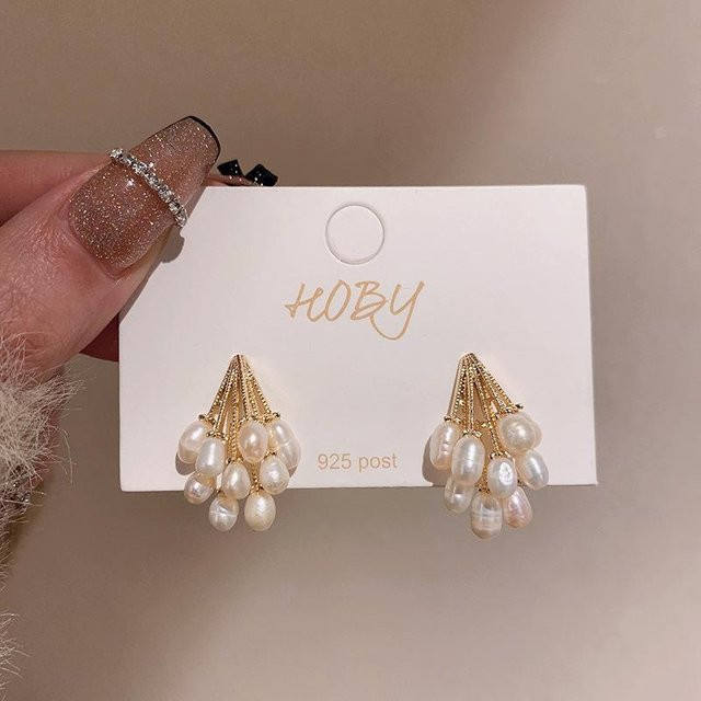 YIRAN Jewelry Ohrringe, Barockperlen, Anhänger, Damen - Bild 1