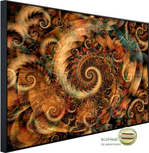 papermoon Infrarotheizung EcoHeat Abstrakt mit Matt-Effekt in Bunt, App-Steuerung und Überhitzungsschutz - Bild 1