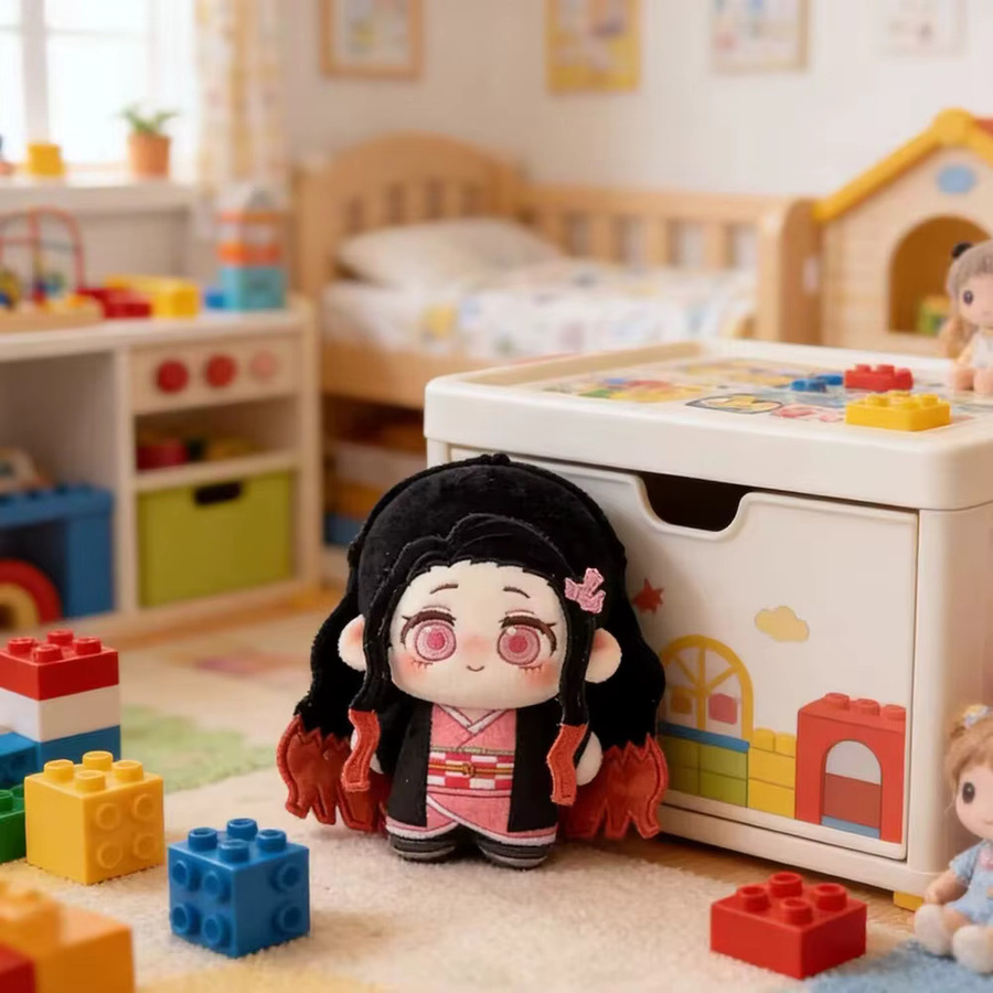Bandai Kimetsu no Yaiba Kamado Nezuko Plüschpuppen-Anhänger, Plüschtier - Bild 4