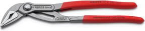 Knipex Cobra ES 87 51 250 Wasserpumpenzange extra-schlank aus Chrom-Vanadium-Stahl in Grau und Rot, Länge: 250 mm - Bild 3