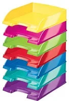Leitz Briefablage WOW in Blau und Multicolour, B/T/H: 35,7 x 25,5 x 7,0 cm - Bild 1