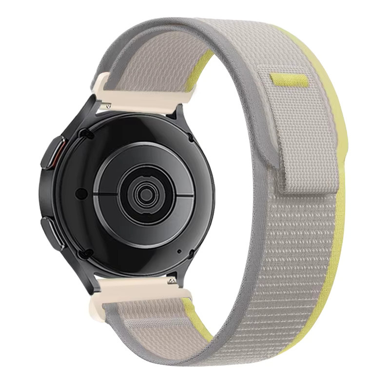 Uhrenarmband Trail Nylon Loop, Schwarz, Unisex, 20mm 22mm - Bild 2