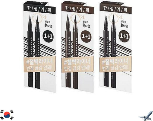 WAKEMAKE ANY PROOF PEN EYELINER, schwarz - Bild 1