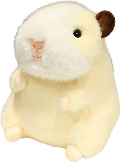 Yiran Health & Beauty Meerschweinchen Hamster Puppe, Plüschtier, Braun/Beige - Bild 1