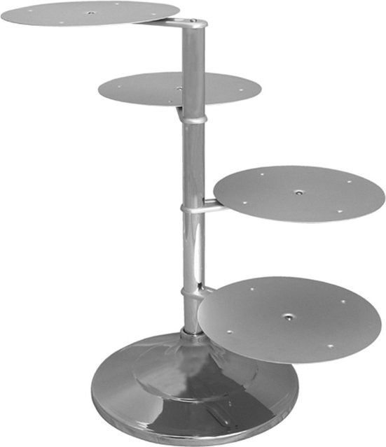 Schneider Tortenständer rund in Silber mit Durchmesser: 32 cm - Bild 1