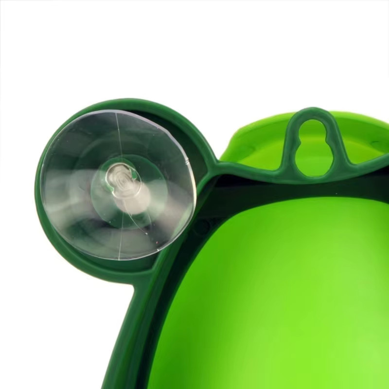GOT-TOG Wandmontiertes Baby-Urinal in Cartoon-Froschform für Kleinkinder, Blau oder Grün - Bild 2