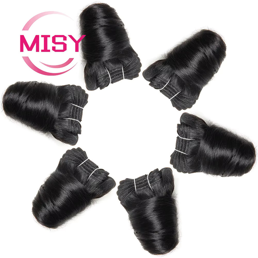 MISY Haar Extensions, Brasilianisches Lockiges Haar, 8 Zoll, 6 Teile - Bild 6