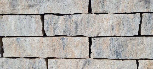 Diephaus Mauerstein Menhire aus Beton in Beige und Multicolour, B/T/H: 20 x 20 x 40 cm - Bild 1