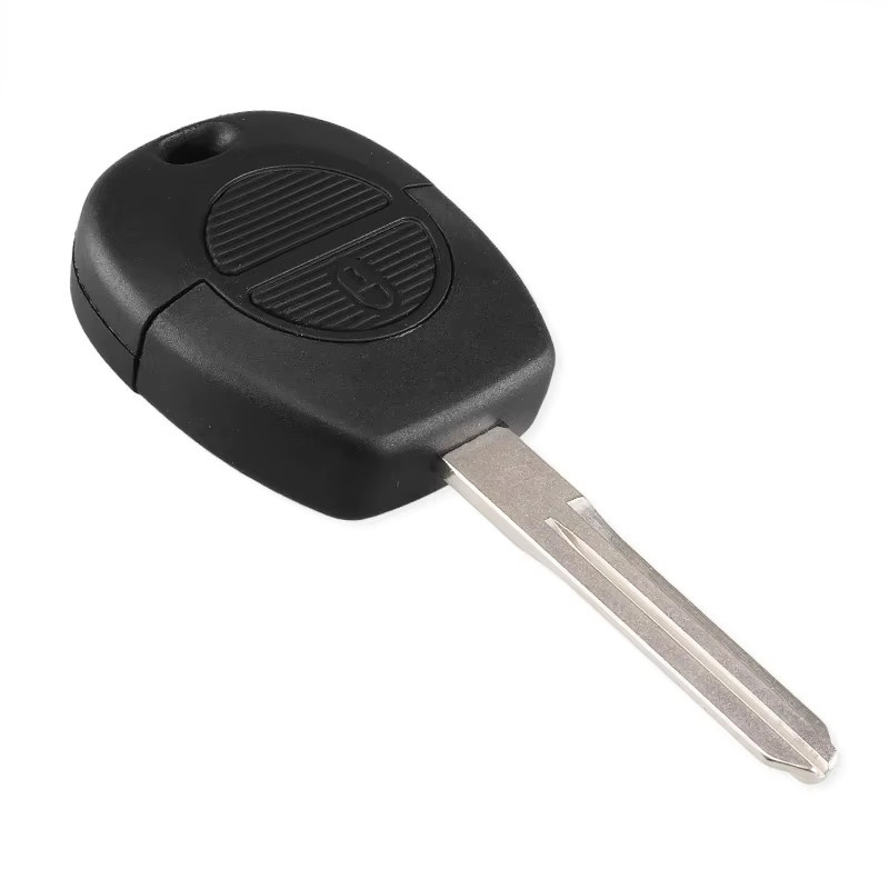 KEYECU Autoschlüsselanhänger 433 MHz mit 2 Tasten ohne Chip in Schwarz für Nissan Patrol Navara X-Trail Serena Primera Micra Almera P/N: 28268-8H700 - Bild 4