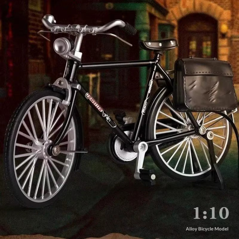 Handgefertigtes DIY-Fahrradmodell-Set, Retro-Ästhetik, 28-Zoll-Rahmen - Bild 4