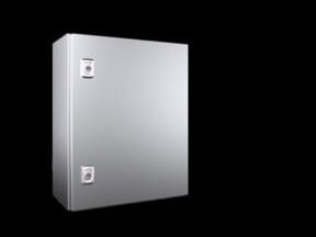 Rittal Kompakt-Schaltschrank AX Distribution Board aus Edelstahl in Silber, B/T/H: 40,0 x 50,0 x 21,0 cm - Bild 1