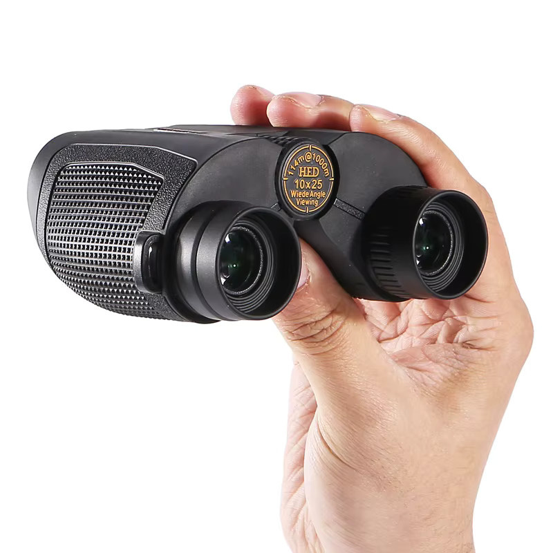 Maifeng Hochleistungs-Teleskop Fernglas 10x25 ED Weitwinkel mit Bak4 Optik in Schwarz - Bild 3