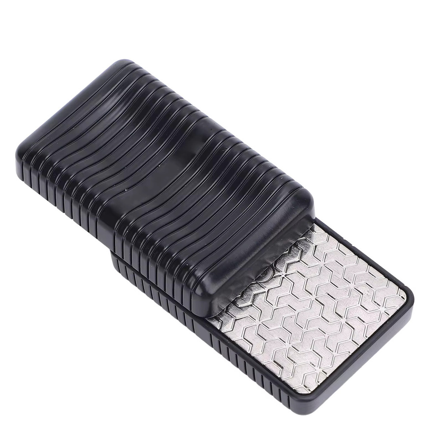 YuHaoHui Mechanische Slider Seife Box, Magnetische Push-Karte, Anti-stress Spielzeug, Metall, Haptische Stress Relief Spielzeug - Bild 2