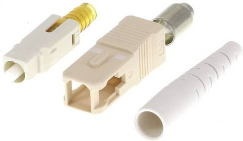 Molex LWL-Steckverbinder 106032-0050 in Beige und Weiß - Bild 1