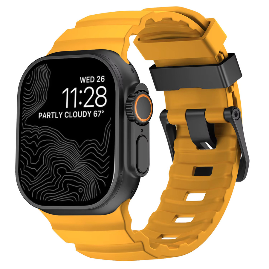 Trail Sports Uhrenarmband Silikon, Apple Watch Ultra, 49mm 46mm 45mm 44mm 42mm - Bild 3