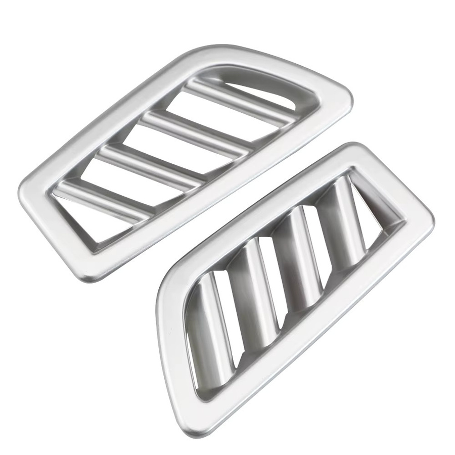 Dekorative Auto Luftauslass Abdeckung für Renault Koleos und Samsung QM6 2016-2022, Farbe: Silber, Material: ABS - Bild 3