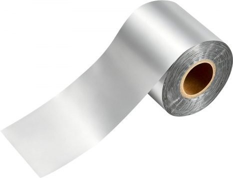 VEVOR Heißprägefolie Silber, Breite: 6 cm, Länge: 120 m, für Papier, Holz und Kunststoff - Bild 1