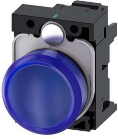 Siemens Leuchtmelder 3SU1103-6AA50-3AA0 in Blau aus Kunststoff - Bild 1