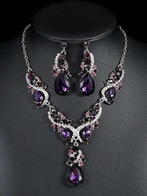 Lucky Star Jewelry Schmuck-Set, Halskette, Ohrringe, Zirkonia, Damen, Bunt - Bild 1