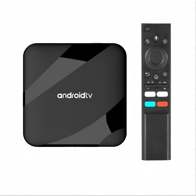 Bytelike Android 11 TV Box mit 64GB Speicher, 8K-Unterstützung, Quad Core, 2.4G/5G WiFi, BT5.1, HDMI, Dual USB, HDR10+ und 3D, Schwarz - Bild 1
