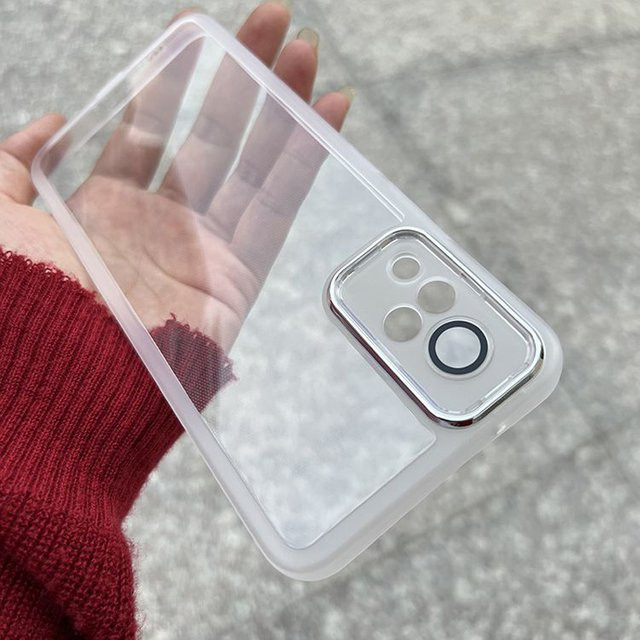 Stoßfeste Silikon Schutzhülle für Vivo V21 5G, V21 4G und V21S in Transparent - Bild 1