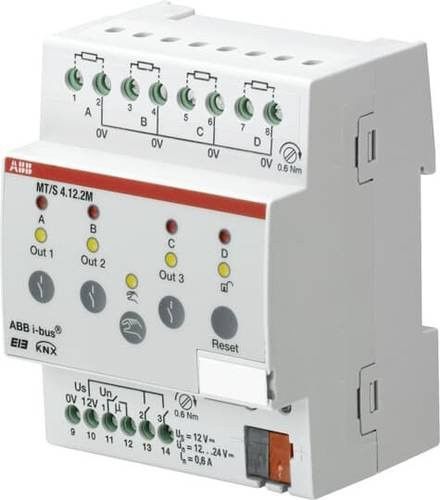ABB Bediengerät MT/S4.12.2M Alarm-System in Weiß (Kabelgebunden) 2CDG110109R0011 - Bild 1