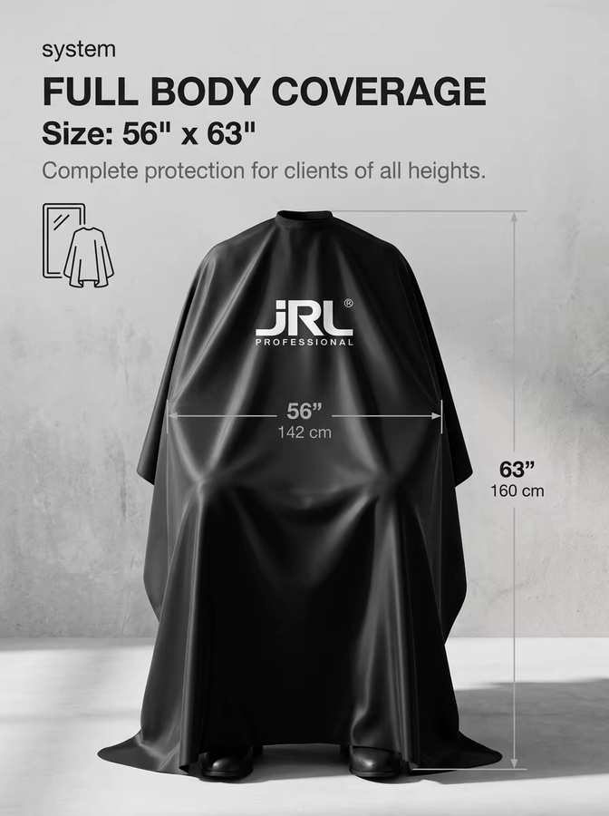 JRL Friseurumhang, wasserdicht, antistatisch, Unisex - Bild 4