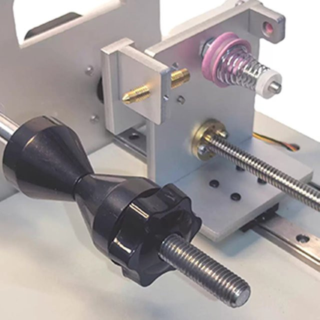 LZHZXY Automatische Wickelmaschine in Silber für Spulen, Angelschnur und Seidenfaden mit automatischer Drahtausrichtung (120-900 U/min) - Bild 1
