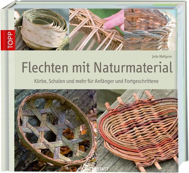 Flechten mit Naturmaterial von Jette Mellgren, Hardcover - Bild 1