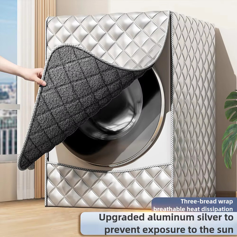 Wasserdichte und isolierende Waschmaschinenabdeckung von MY·BAKERMAN in Silber - Bild 2