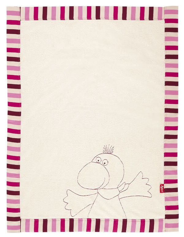 Sigikid Gisella Goose Kuscheldecke aus Baumwolle und Polyester in Weiß - Bild 1