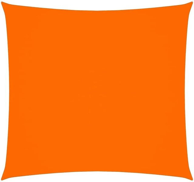 vidaXL Sonnensegel aus PU-beschichtetem Oxford-Gewebe, quadratisch, Orange, 6 x 6 m - Bild 1