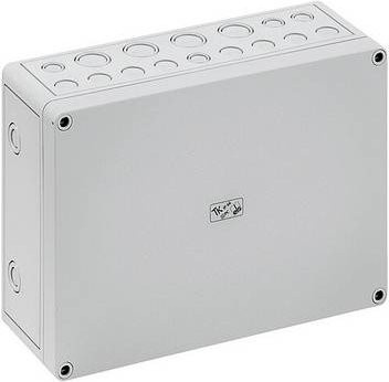 Spelsberg TK PC 2518-9-m PV Leergehäuse aus Polycarbonat in Grau, B/T/H: 18,0 x 25,4 x 9,0 cm - Bild 1