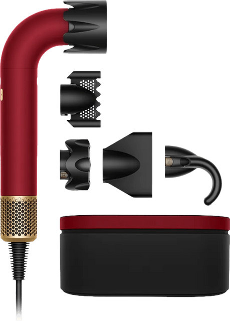 Dyson Supersonic r Straight+Wavy, Red Velvet, für normales und lockiges Haar - Bild 1