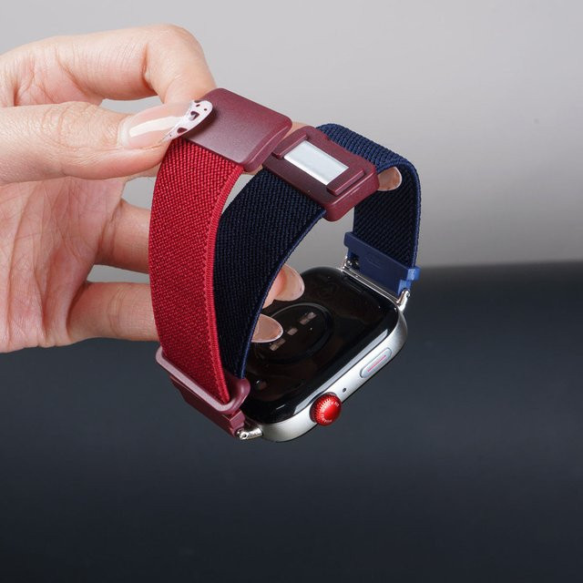 Samsung Uhrenarmband Nylon, red, Samsung Galaxy Fit3 - Bild 1