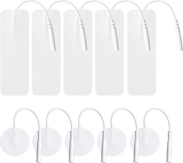 OPSLEA Elektrodenpads Selbstklebend, 3x9cm, für EMS Tens Unit - Bild 1